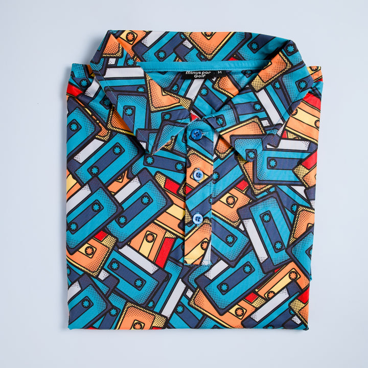 Golf Polo Shirt- Retro