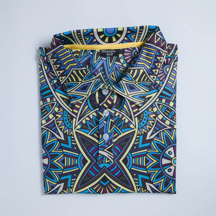 Golf Polo Shirt- Gears Of Art