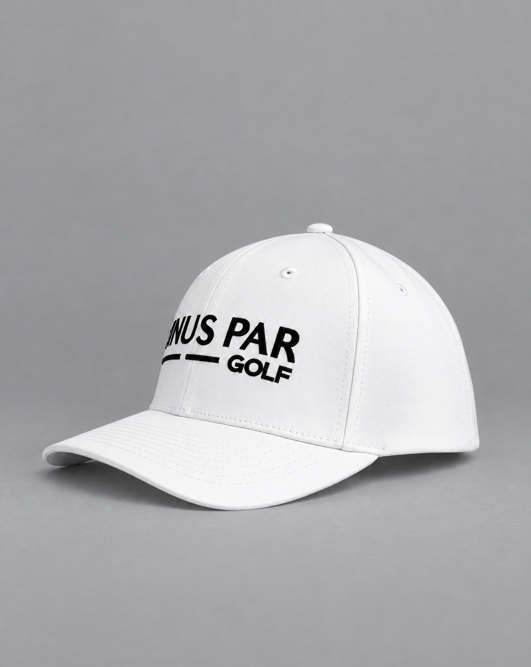 Elite golf cap in white, alternative view