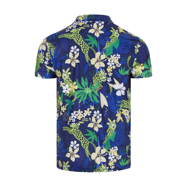 Golf Polo Shirt- Jungle