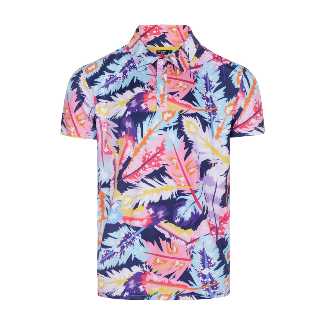 Lucky: A Trendy, Multicolour, Standout Golf Polo Shirt with Funky and ...